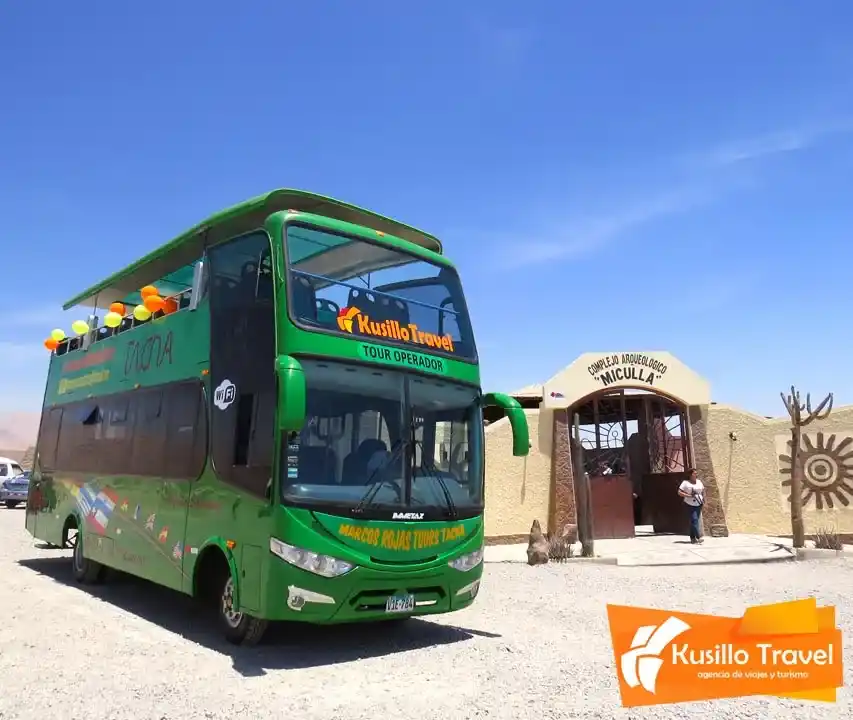 Circuito Turístico en MiraBus en Tacna